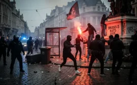 Когда болельщики выходят за рамки: уроки дебошей в Брюсселе 2025